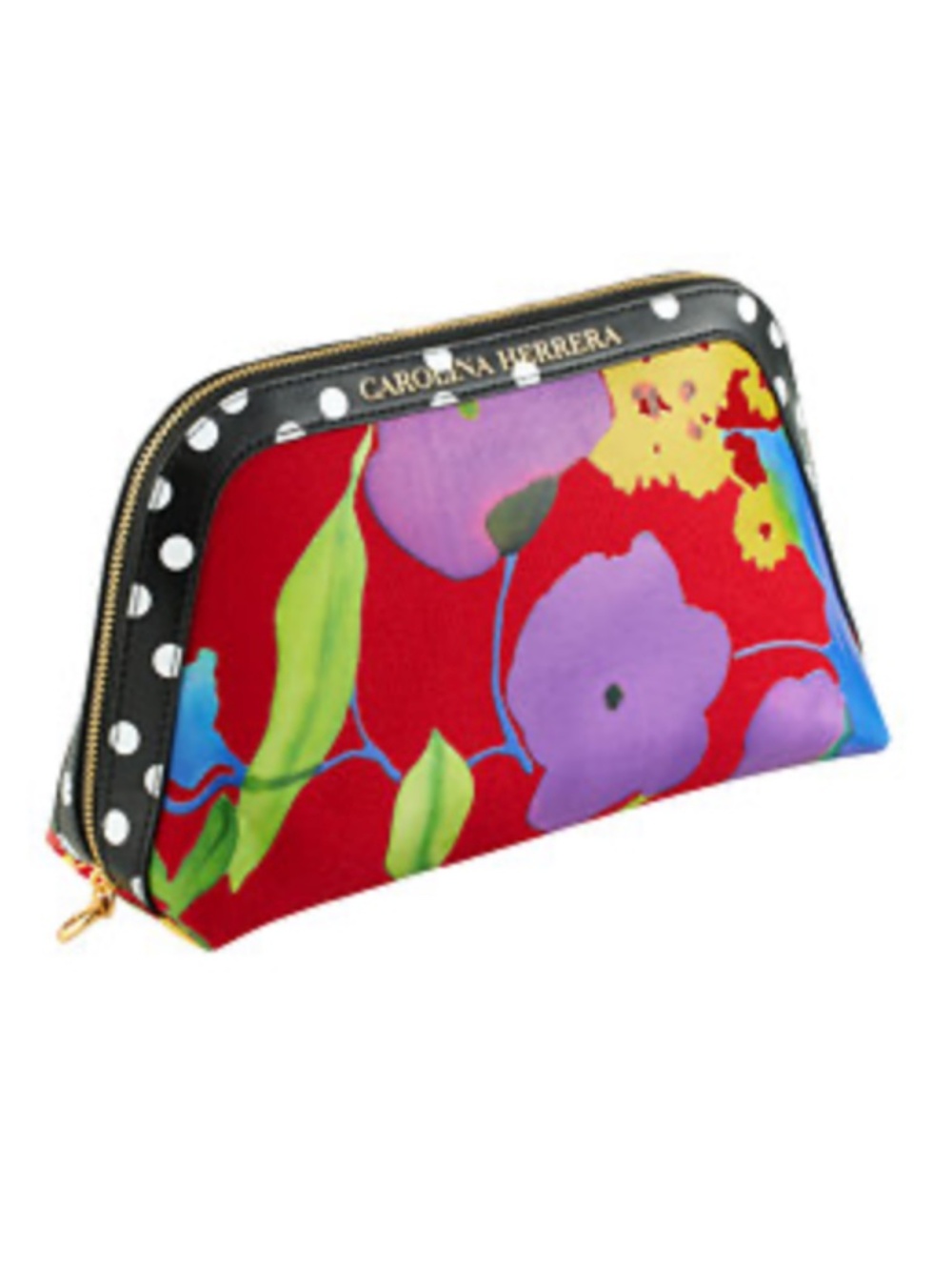 New! Carolina Herrera Makeup Cosmetics Bag Pouch